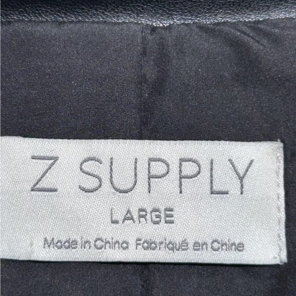Z Supply Black Quilted Puffer Jacket - Picture 4 of 7